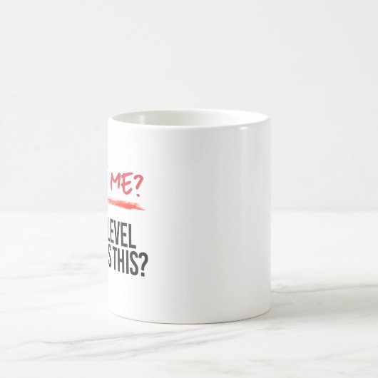 Mug Excusez-moi quel niveau c'est (Centre)