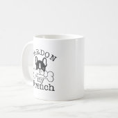 Mug Excusez mon français (Devant gauche)