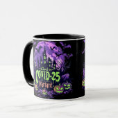 Mug ExDesigner | Halloween | Variante Covid-25 (Devant gauche)
