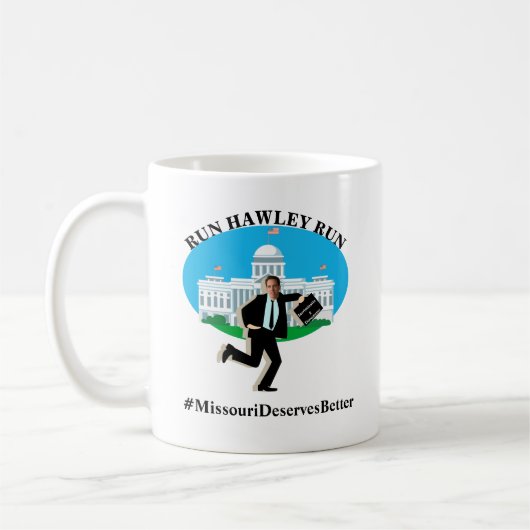 Mug EXÉCUTEZ HAWLEY #MissouriDeservesBetter (Gauche)