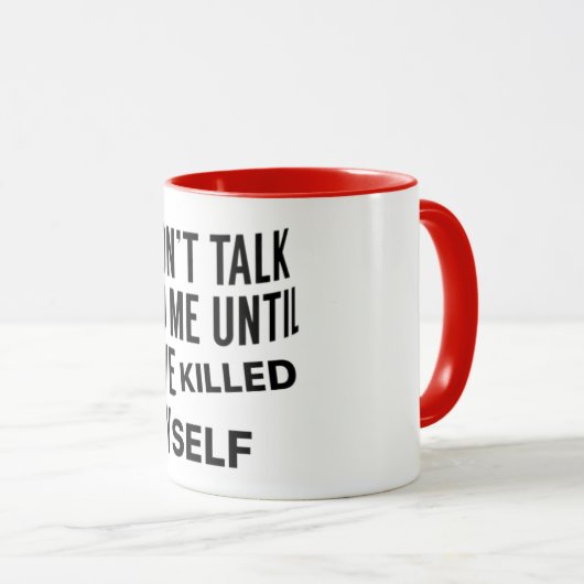 Mug Exécutif silencieux (Devant droit)