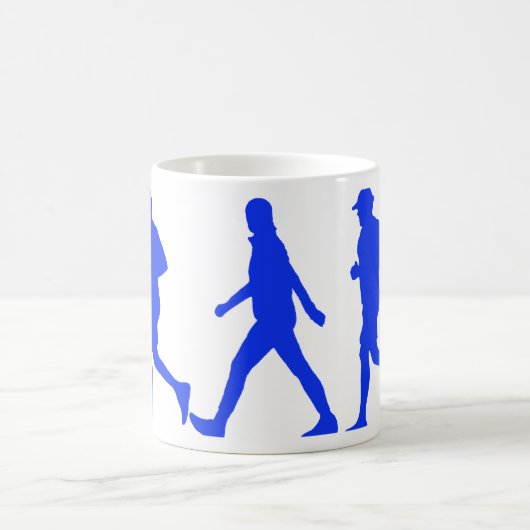 Mug Exécution De L'Exercice De Jogging (Centre)