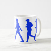 Mug Exécution De L'Exercice De Jogging (Devant droit)