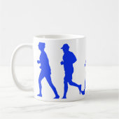 Mug Exécution De L'Exercice De Jogging (Gauche)