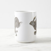 Mug Exécution de Rabbit exécution de hachage art rapid (Centre)