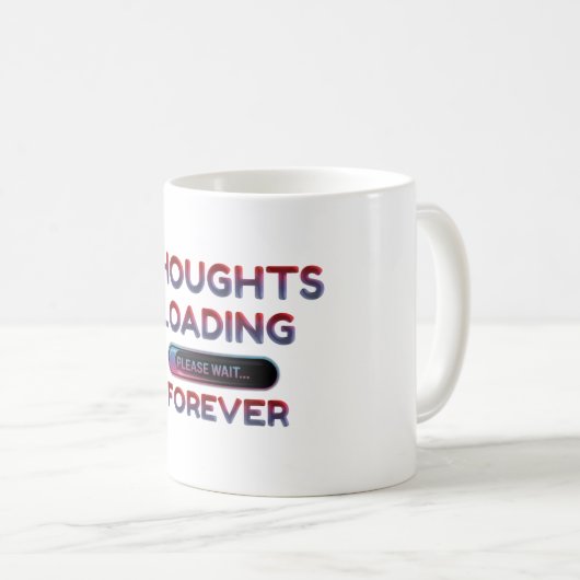 Mug Exécution sur faible puissance cérébrale (Devant droit)