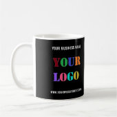 Mug Exemple de logo de l'entreprise personnalisée et d (Gauche)