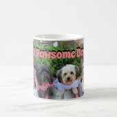 Mug Exemple Pawsome 11oz de chiot par Zazz_it (Centre)