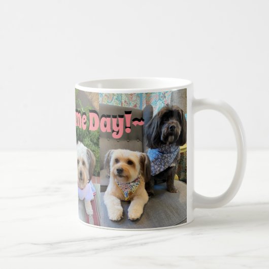 Mug Exemple Pawsome 11oz de chiot par Zazz_it (Droite)