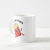 Mug Exer-frites Funny Fries Puns (Devant gauche)
