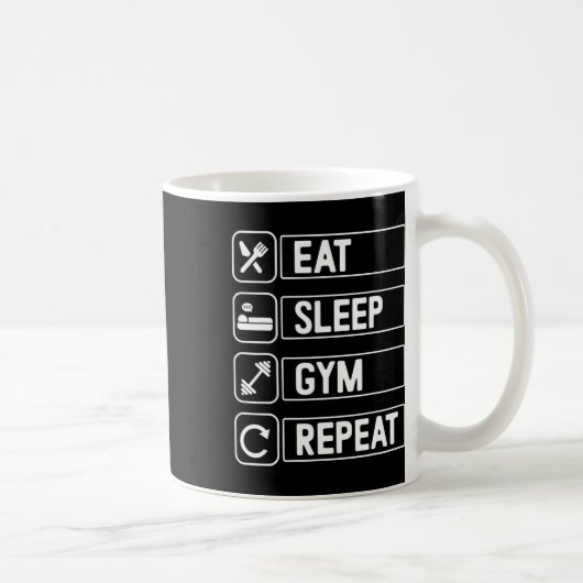 Mug Exercice Bodybuilding Gym (Droite)