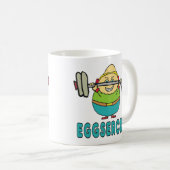 Mug Exercice de jeu d'oeufs Eggsercise (Devant droit)