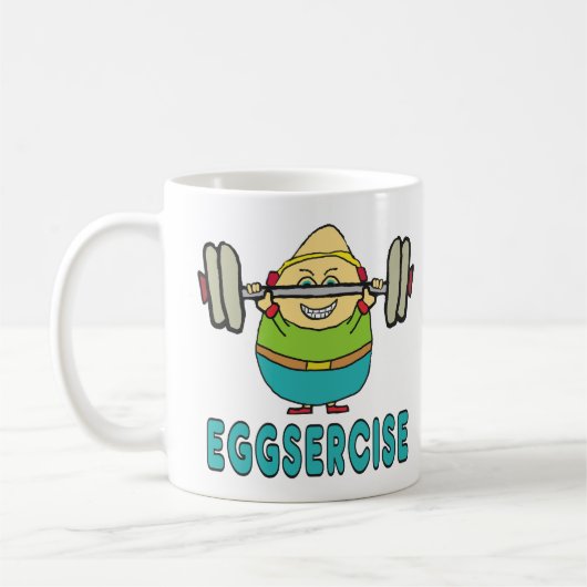 Mug Exercice de jeu d'oeufs Eggsercise (Gauche)