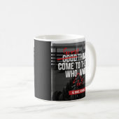 Mug Exercice de musculation Mots Motivationnels (Devant droit)