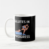 Mug Exercice de squat bulgare musculation fitness (Gauche)