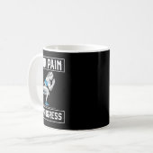 Mug Exercice de squat bulgare musculation fitness (Devant gauche)