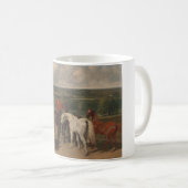 Mug Exercice des chevaux royaux (art équin) (Devant droit)