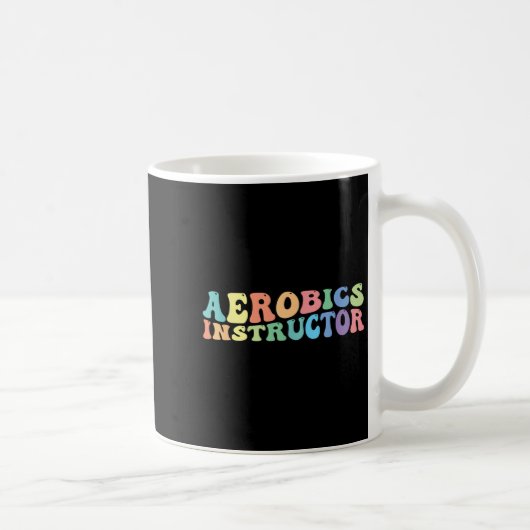 Mug Exercice d'instructeur d'aérobic Fitness (Droite)
