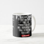 Mug Exercice - Motivation de l'entraînement (Devant droit)