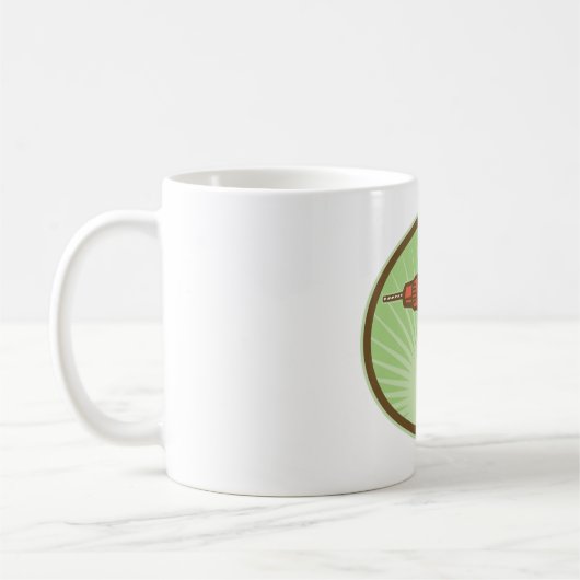 Mug Exercice sans fil rétro (Gauche)