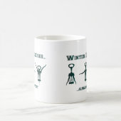 Mug Exercices drôles d'hiver (Centre)