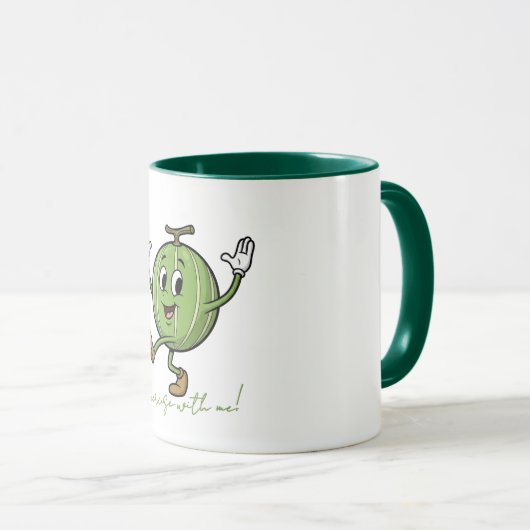 Mug Exercise with Me Happy Watermelon (Devant droit)