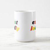 Mug Existe Fortement Noir Histoire Feminist Emaîtrise (Centre)