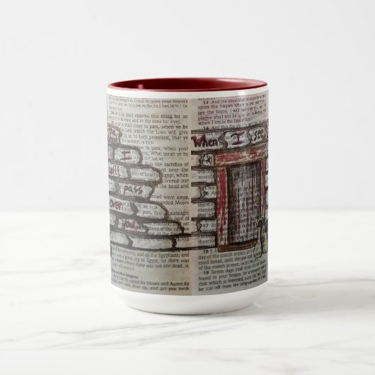 Mug Exode 12:13 - Je te passerai (Centre)