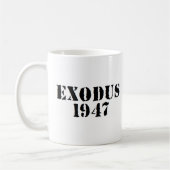 Mug exode 1947 (Gauche)