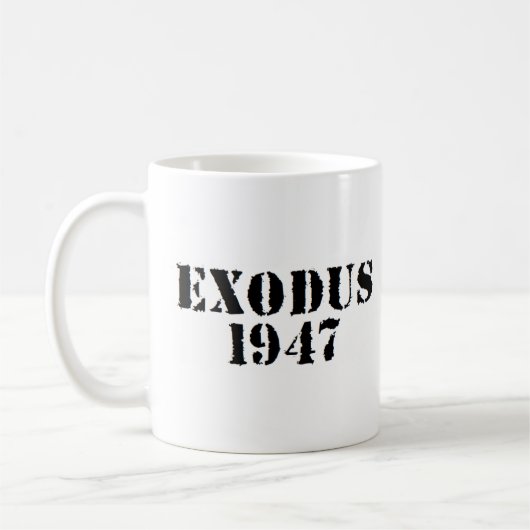 Mug exode 1947 (Gauche)