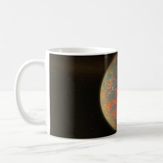 Mug Exoplanet 55 Cancri E Et Sa Surface Moulée (Gauche)