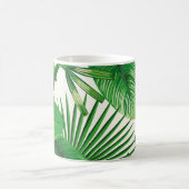Mug Exotic tropical natural green leaves composition o (Centre)