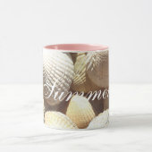Mug Exotic Tropical Sea Shell Summer Beach Photographi (Centre)