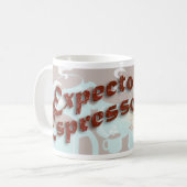 Mug Expecto Espresso Sortilège Magique Amusant (Devant gauche)