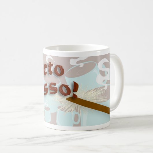 Mug Expecto Espresso Spell Magic Fun (Devant droit)