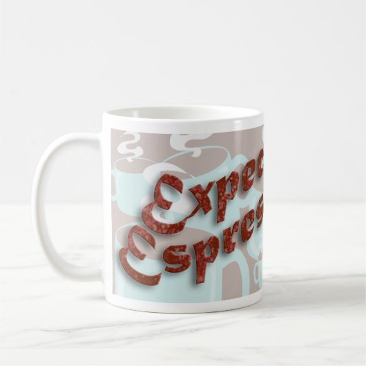 Mug Expecto Espresso Spell Magic Fun (Gauche)