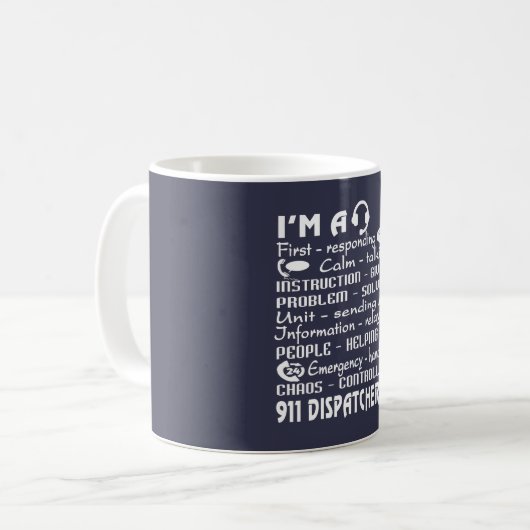 Mug Expéditeur 911 (Devant gauche)