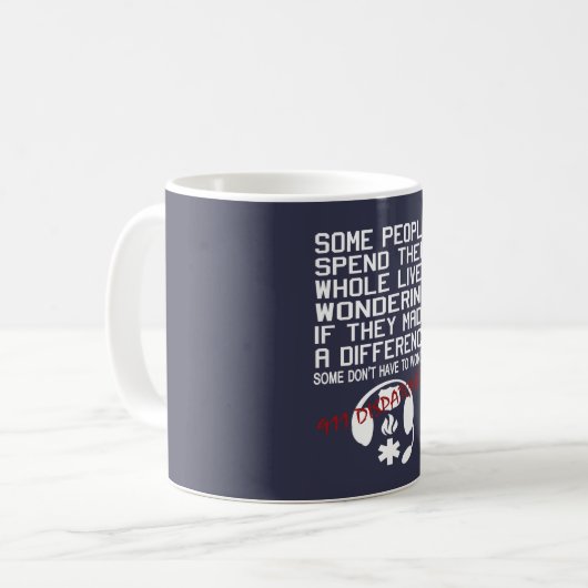 MUG EXPÉDITEUR 911 (Devant gauche)