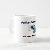 Mug Expéditeurs de police (Devant gauche)