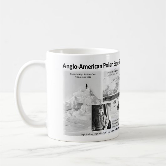 Mug Expédition polaire anglo-américaine I - heure pour (Gauche)