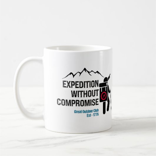 Mug Expédition sans compromis.w (Gauche)
