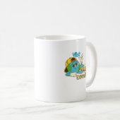 Mug Expensive Vibe – Cool Retro Earth Character Design (Devant droit)