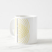 Mug Expérience de la Science de particules d'onde (Devant gauche)