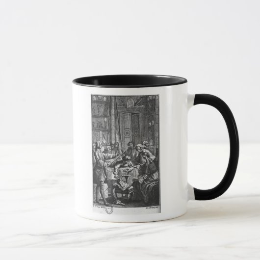 Mug Expérience électrique faite sur un homme (Droite)