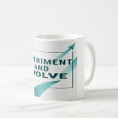 Mug Expérience et évolution, option 2 (Devant droit)