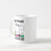 Mug Expérience scientifique C'est une science (Devant gauche)