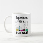 Mug Expérience scientifique C'est une science (Gauche)