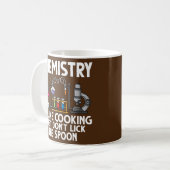 Mug Expériences de laboratoire de chimiste d'enseignan (Devant gauche)