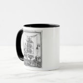 Mug Expérimentation avec l'électricité (Devant gauche)