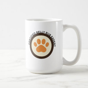 Mug Expert agréé en caresses de ventre – Amateur de ch